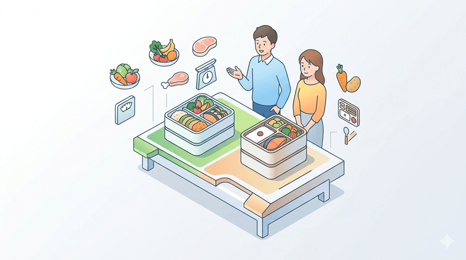 ヨシケイのバランスミール・スタンダードミールを比較して料金特徴選び方を解説する記事