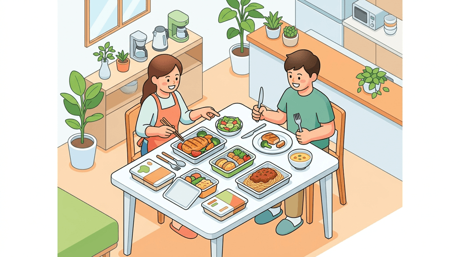 おうちコープのおためし時短料理セットを実際に食べた感想・評価の記事