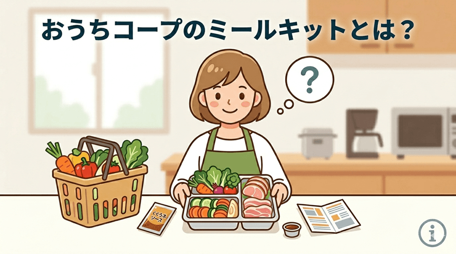 おうちコープのらくうまミールキットとは？料金・特徴・メニューを解説する記事