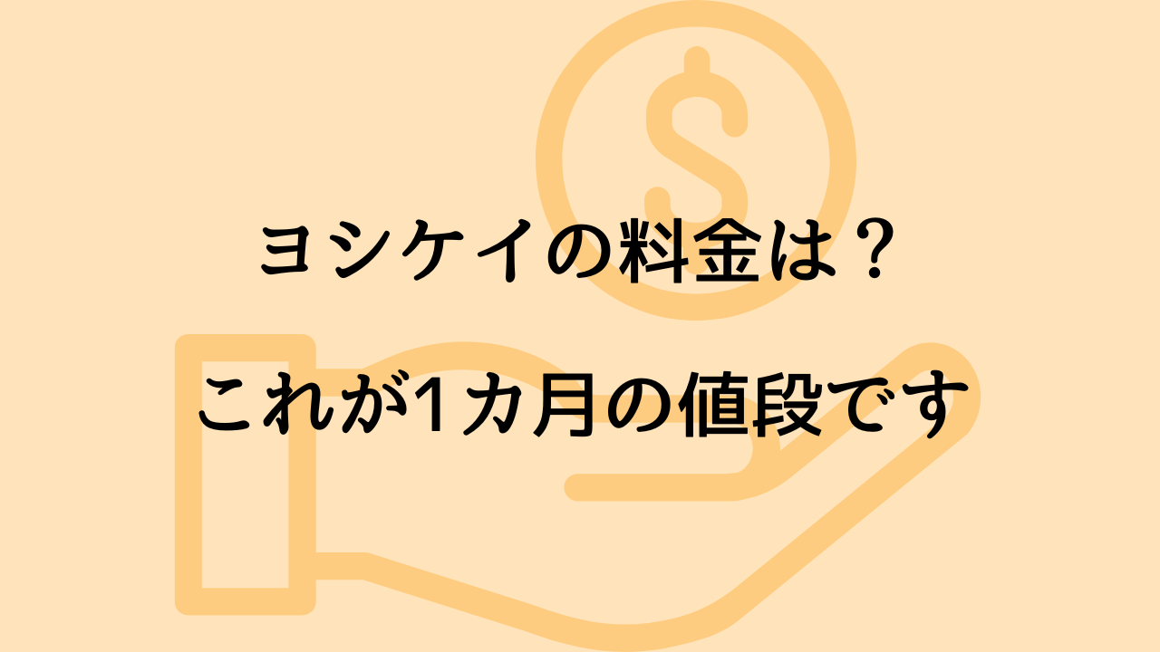 ヨシケイの料金は？