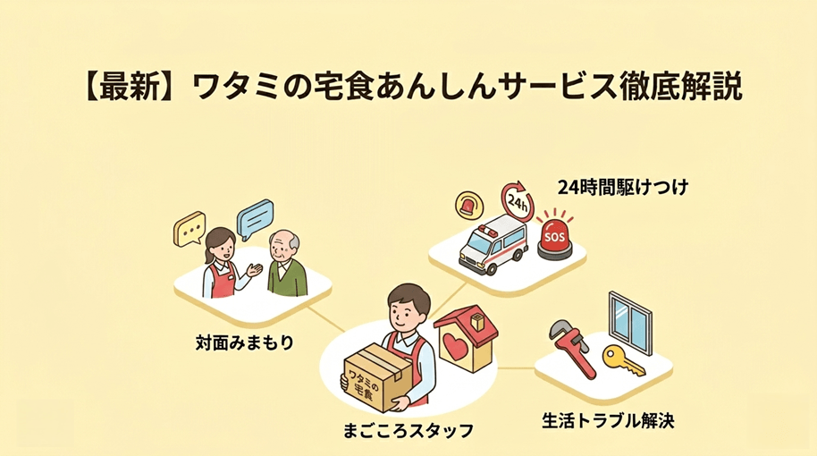 ワタミの宅食のあんしんサービスの解説