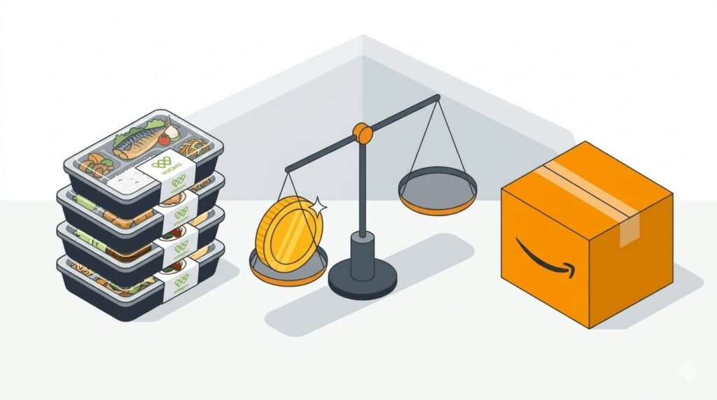 Amazonで購入できるワタミの宅食ダイレクト商品