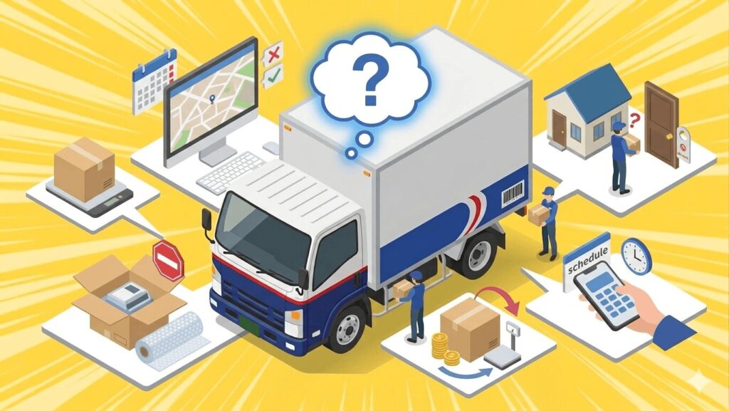 佐川急便配送に関するよくある質問