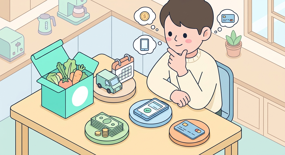 食材宅配の支払い方法を比較｜クレジットカードなし・現金・後払いで使えるサービス一覧
